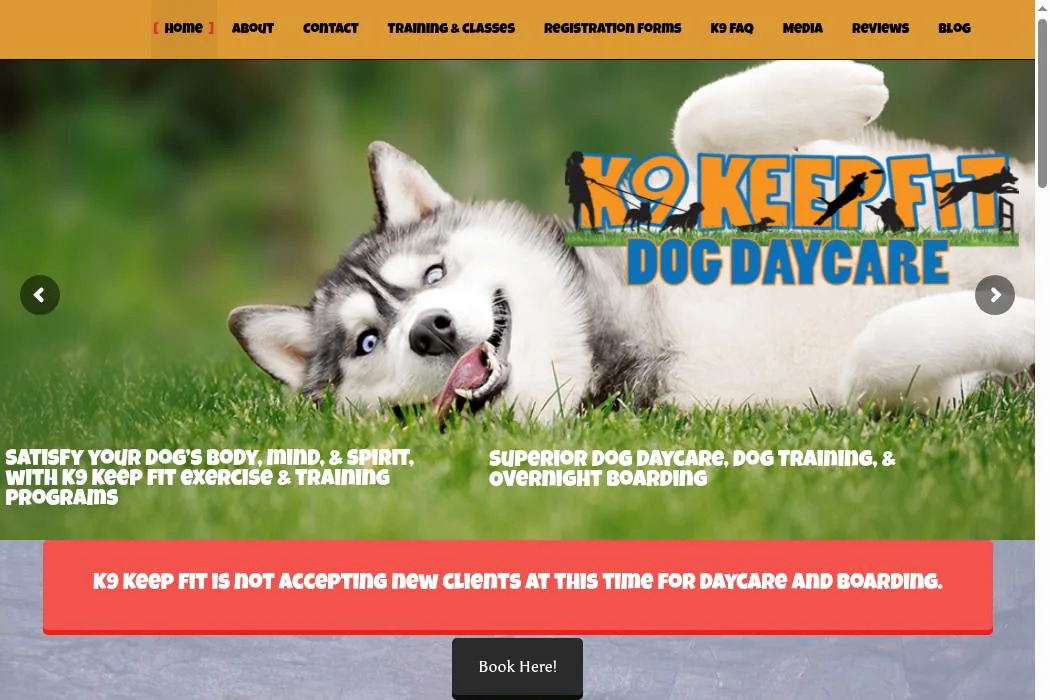 K9 Keep Fit cover