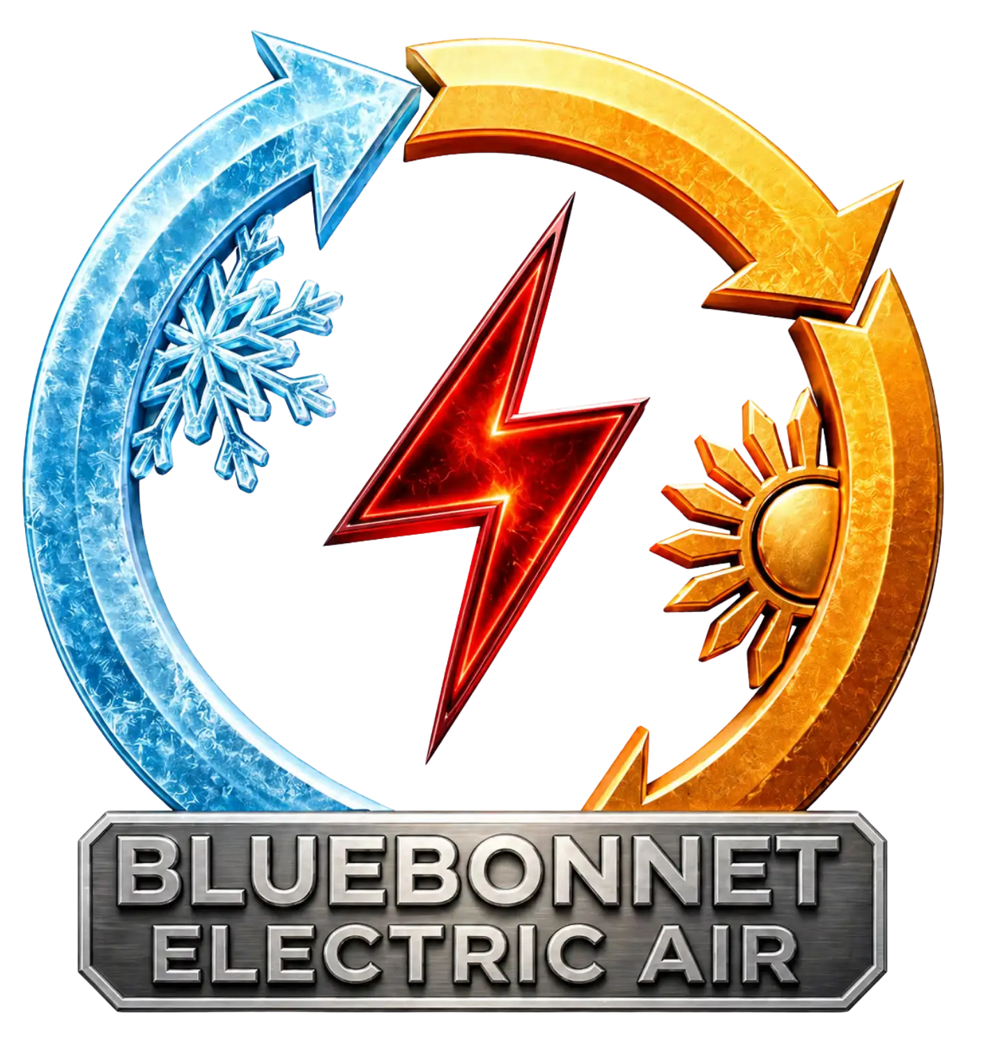 Bluebonnet Electric Air logo