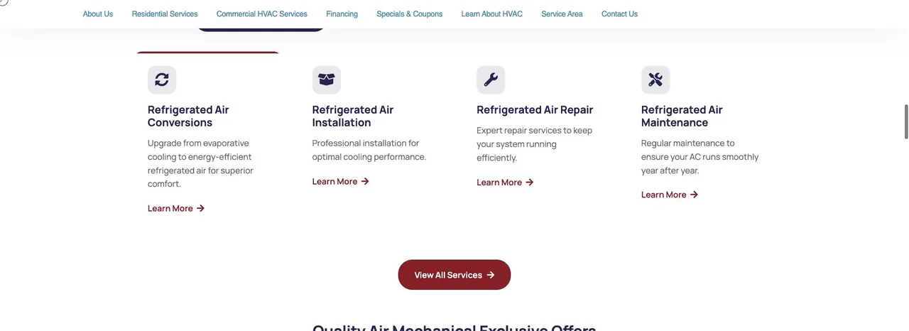 Quality Air Mechanical cover