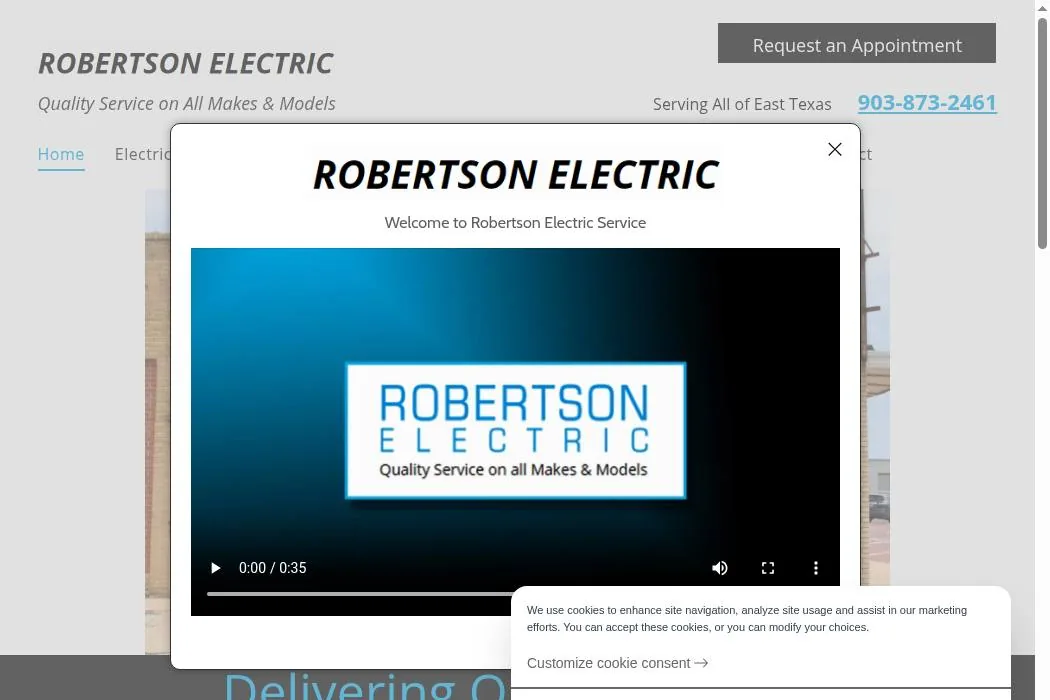 Robertson Electric Service cover