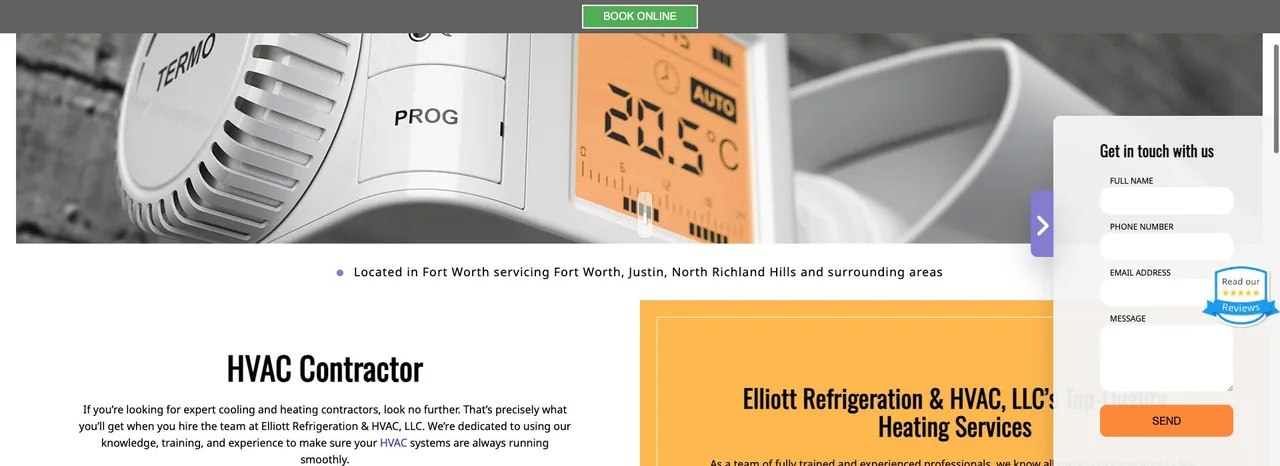 Elliott Refrigeration & HVAC, LLC cover