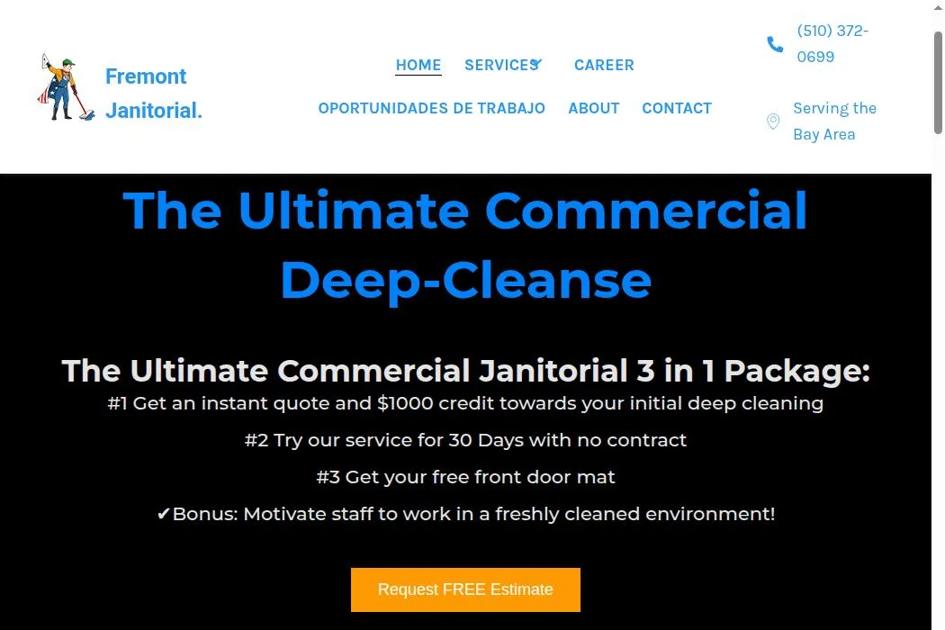 Fremont Janitorial cover
