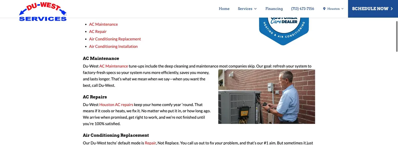 Du-West Services cover