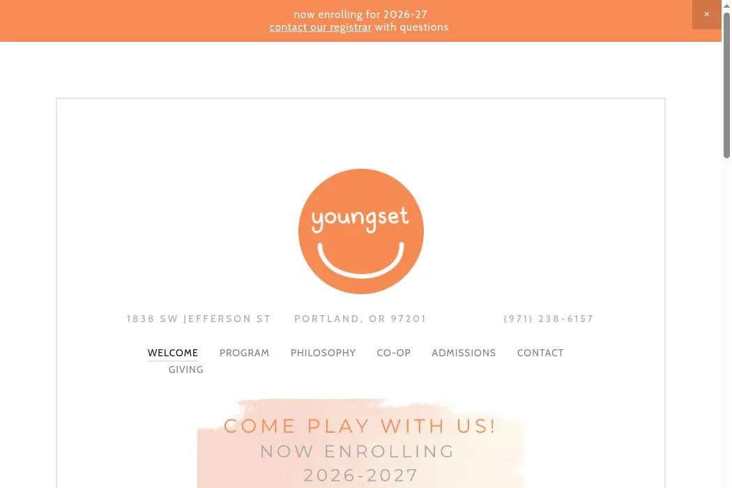 Youngset Co‑op Preschool cover