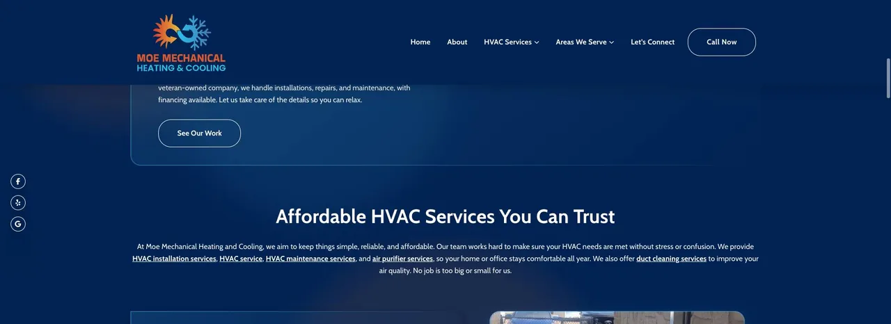 Moe Mechanical Heating and Cooling, LLC cover