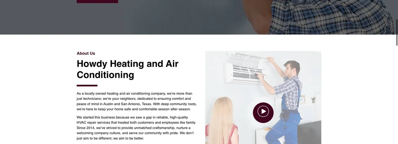 Howdy Heating and Air Conditioning cover