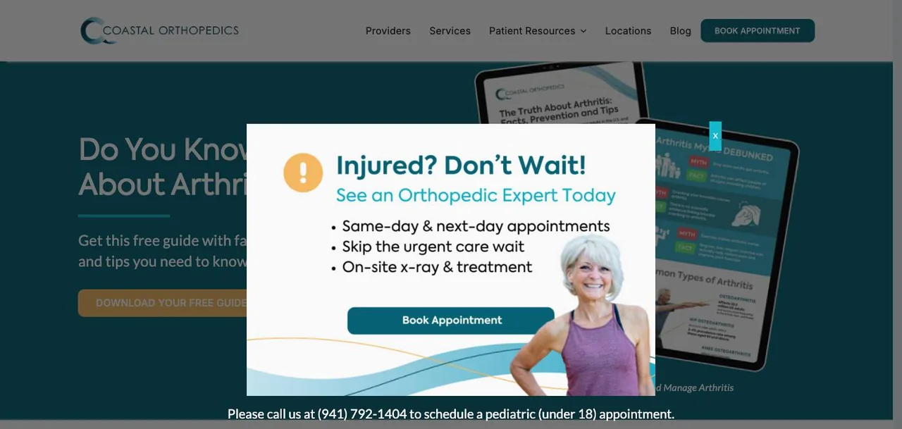 Coastal Orthopedics cover