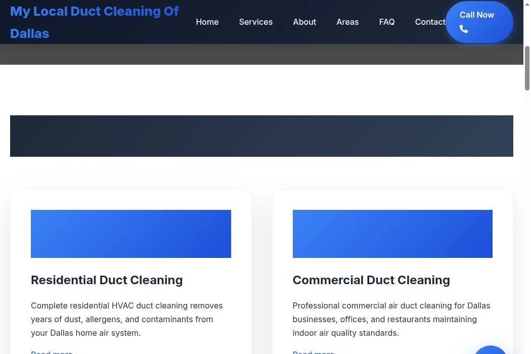 My Local Duct Cleaning Of Dallas cover