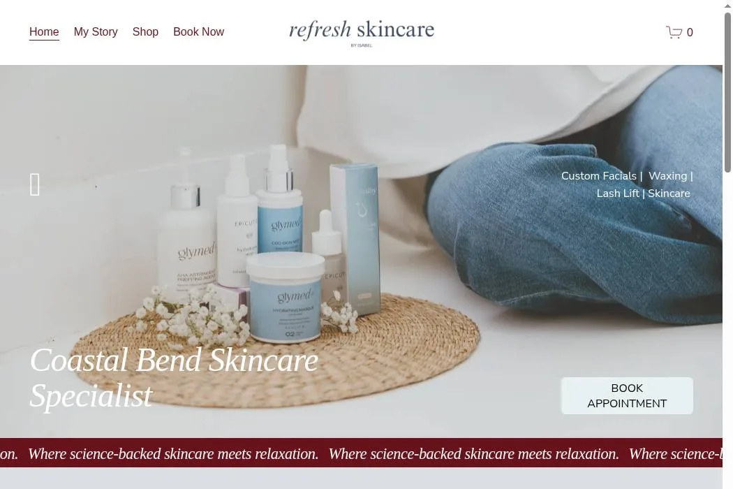 Refresh Skincare by Isabel cover