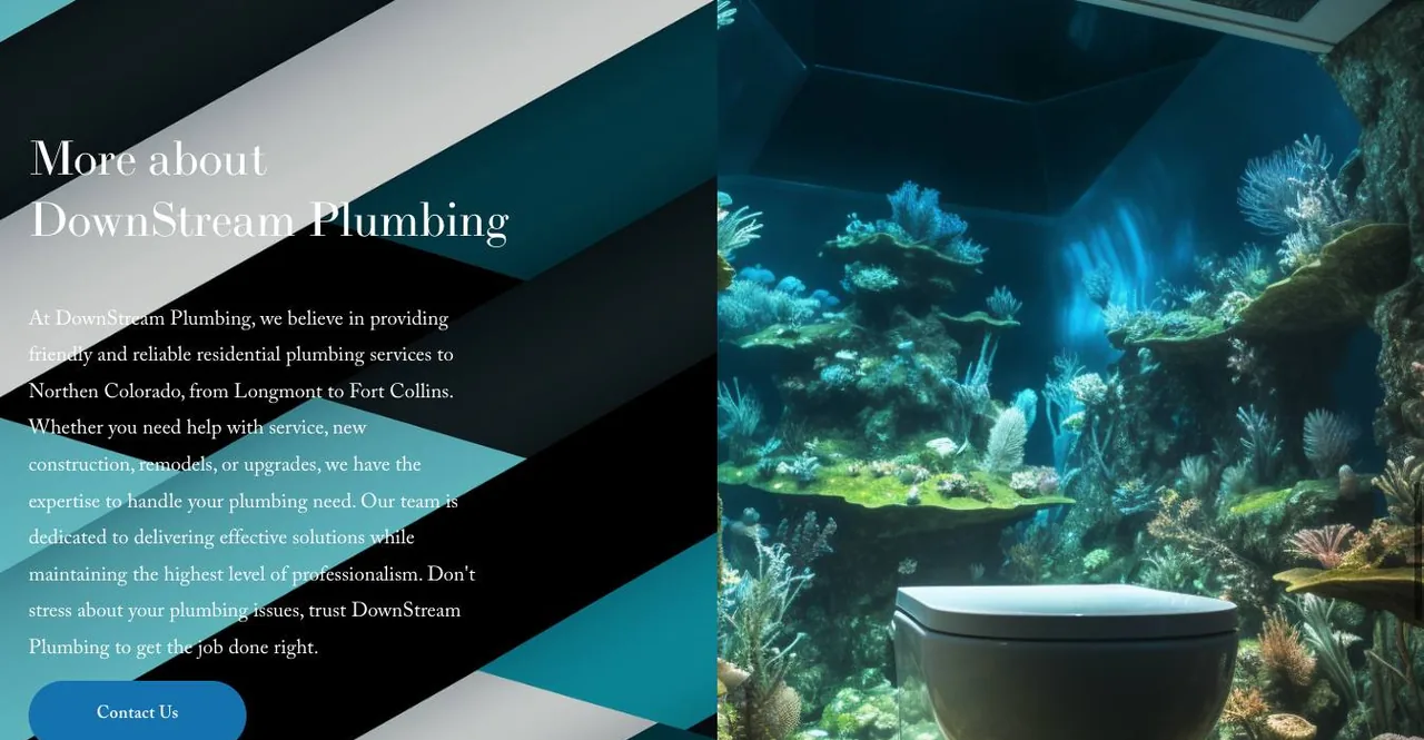 DownStream Plumbing cover