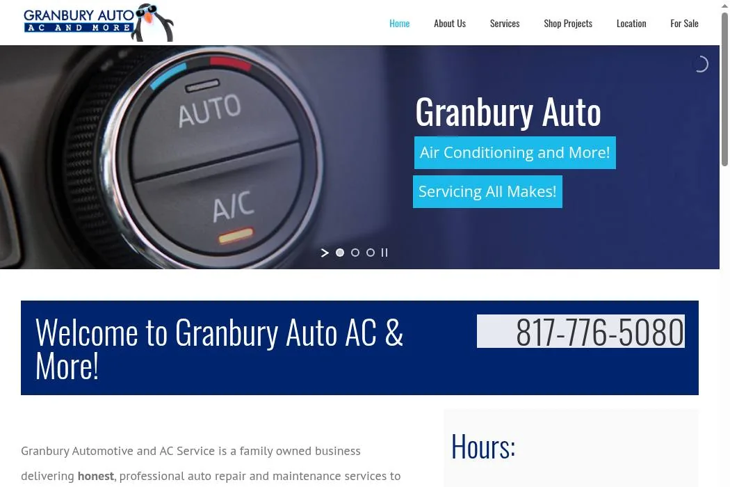Granbury Auto AC & More cover