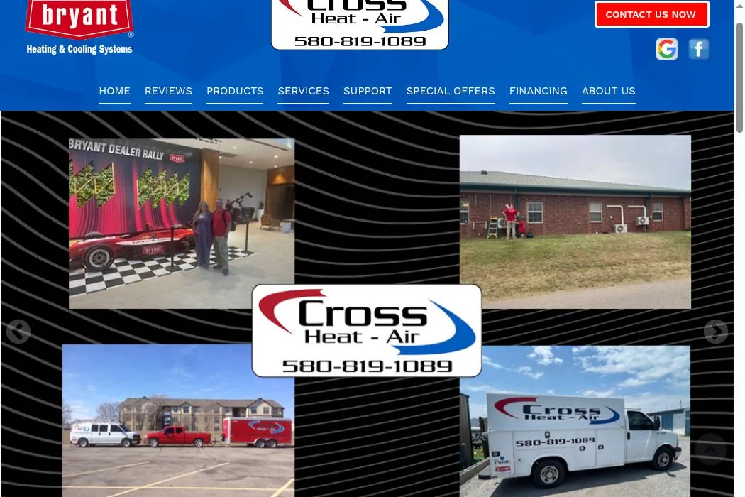 Cross Heat & Air cover