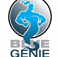 Blue Genie Heating & Air logo