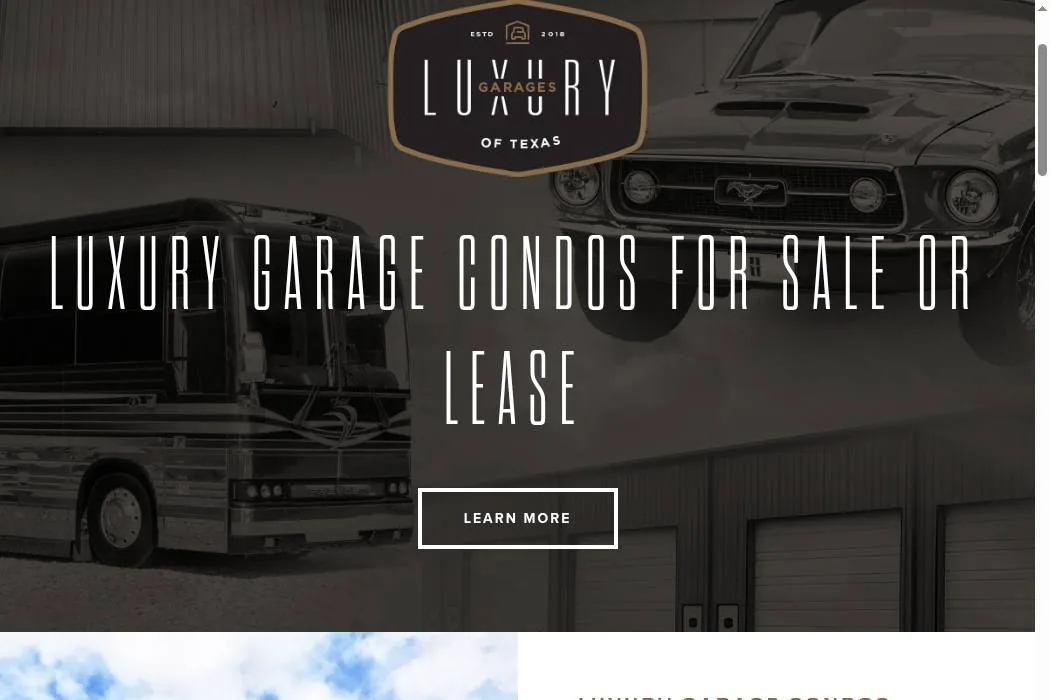 Luxury Garages of Texas cover