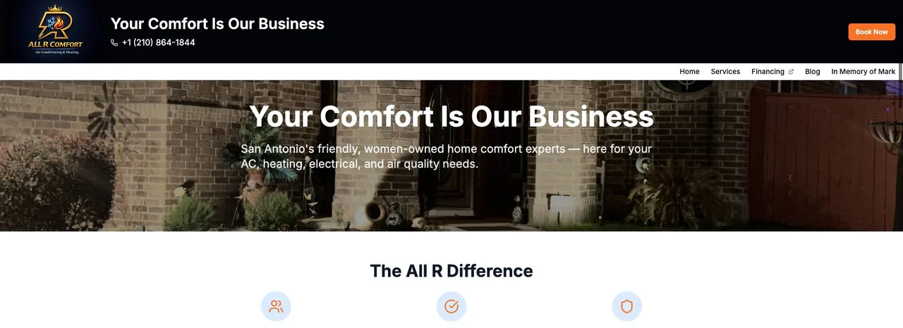 All R Comfort cover
