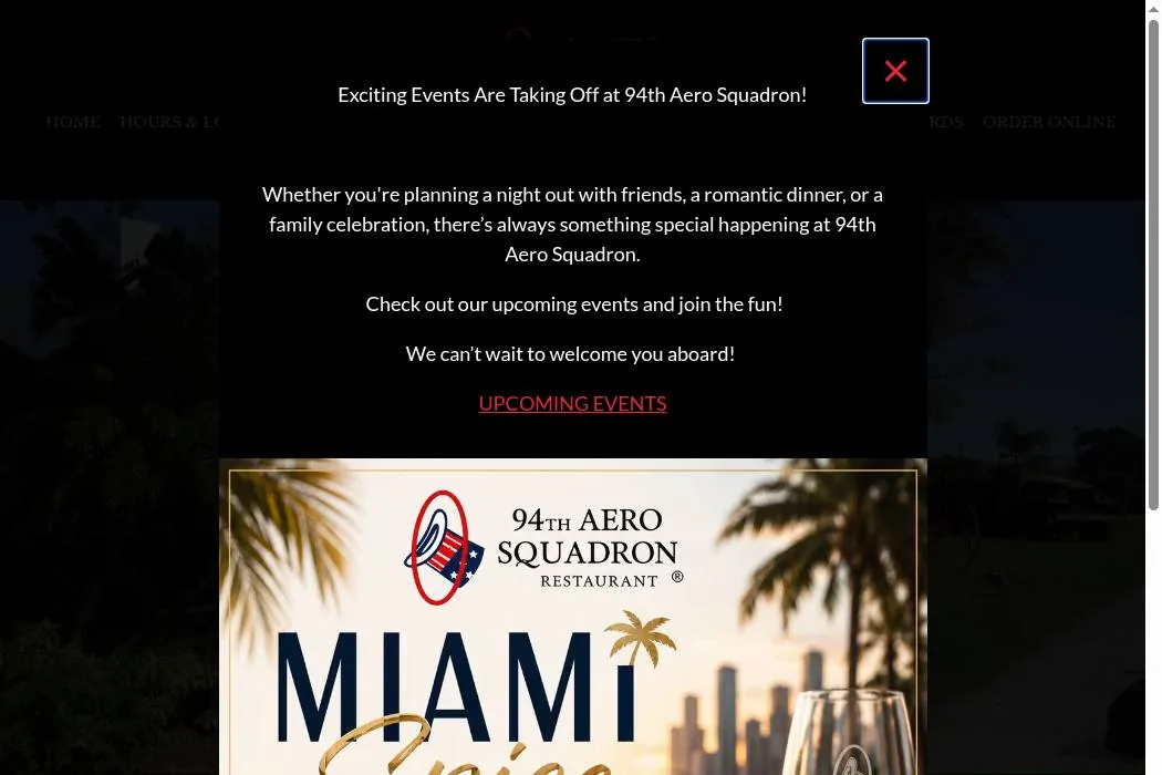 94th Aero Squadron Miami cover