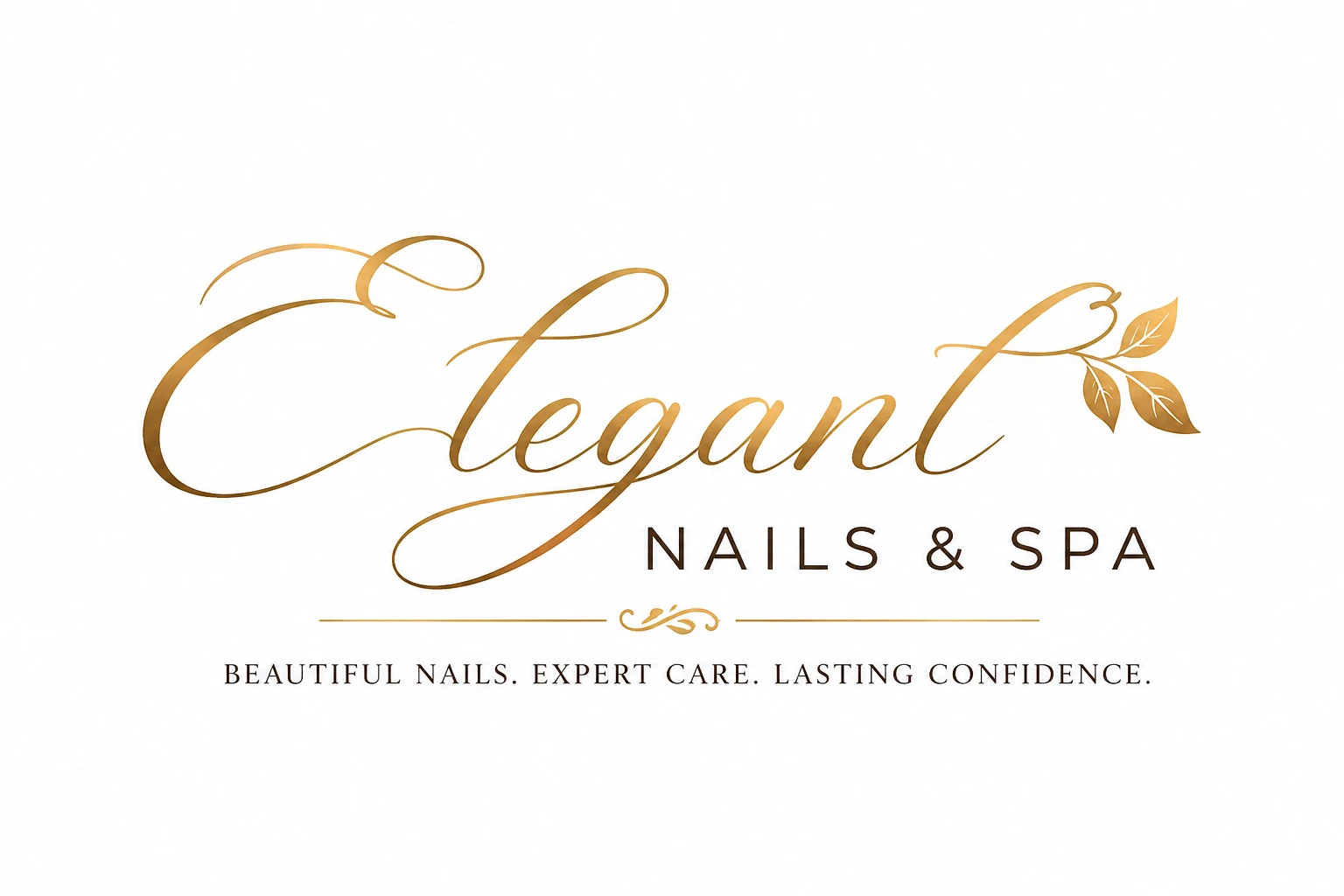 Elegant Nails & Spa logo