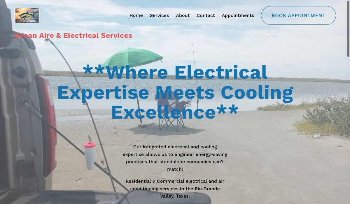 Ocean Aire & Electrical Services cover