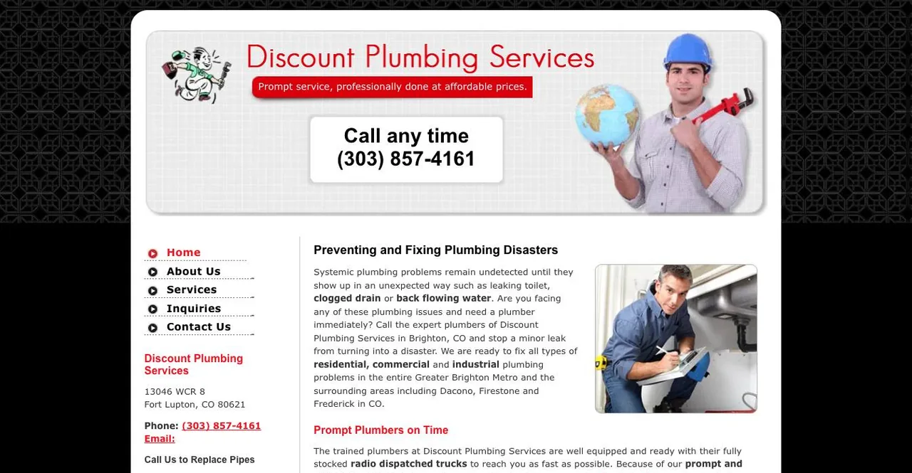 Discount Plumbing Services cover