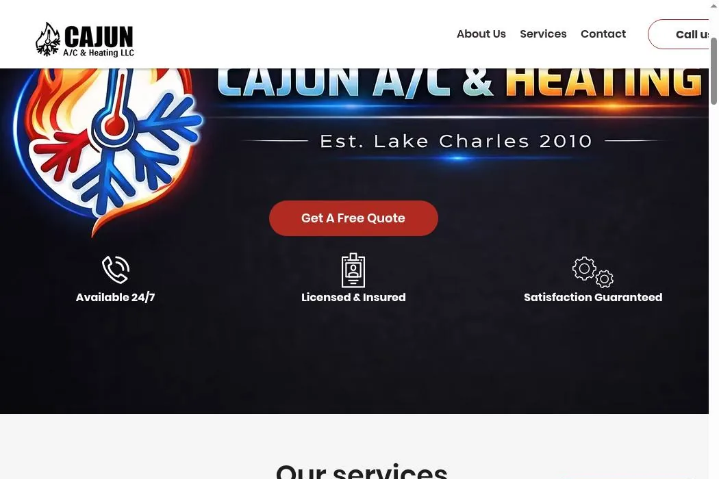 Cajun Air & Insulation cover