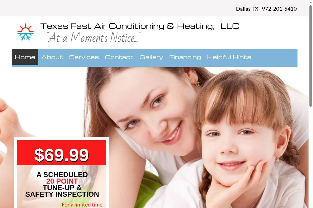 Texas Fast Air Conditioning & Heat cover