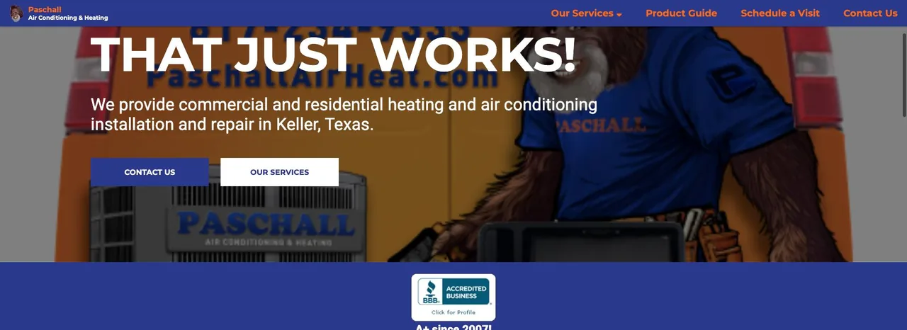 Paschall Air Conditioning & Heating cover