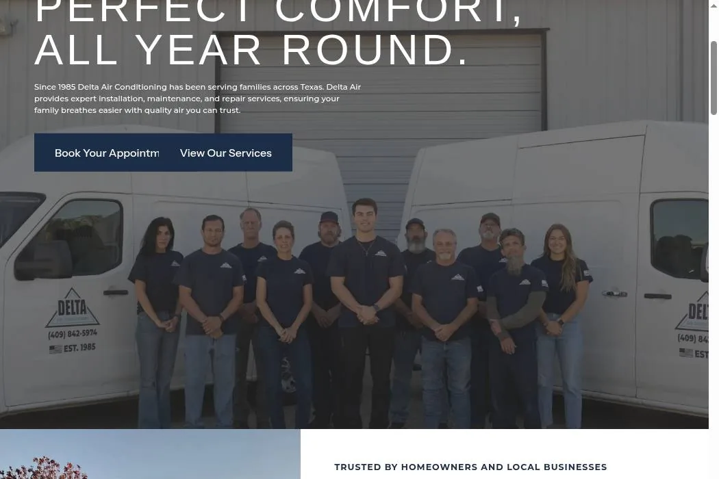 Delta Air Conditioning cover