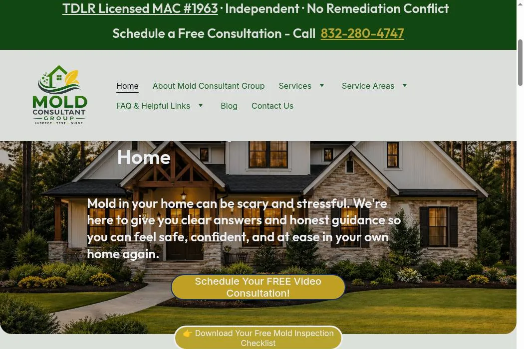 Mold Consultant Group, LLC cover