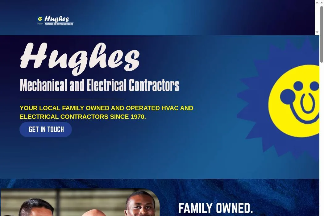 Hughes Mechanical and Electrical Contractors cover