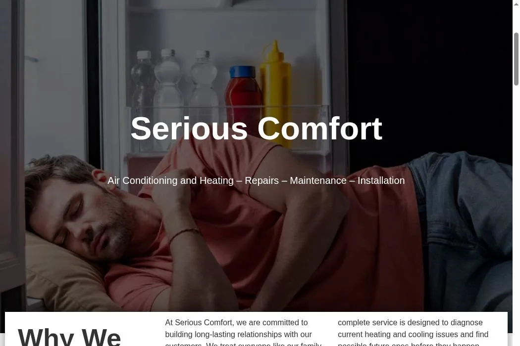 Serious Comfort cover