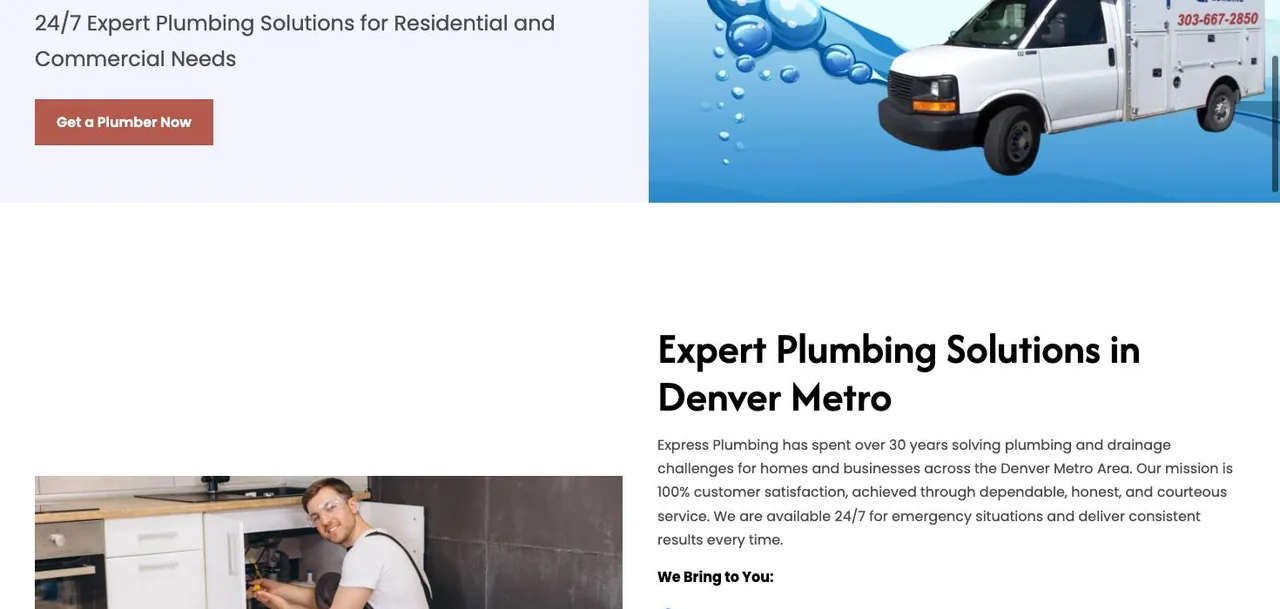 Express Plumbing cover