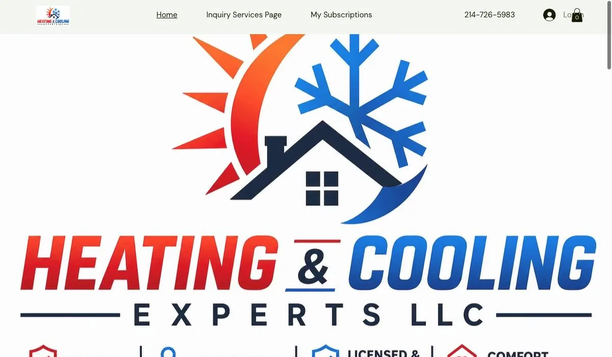 Heating & Cooling Experts LLC cover