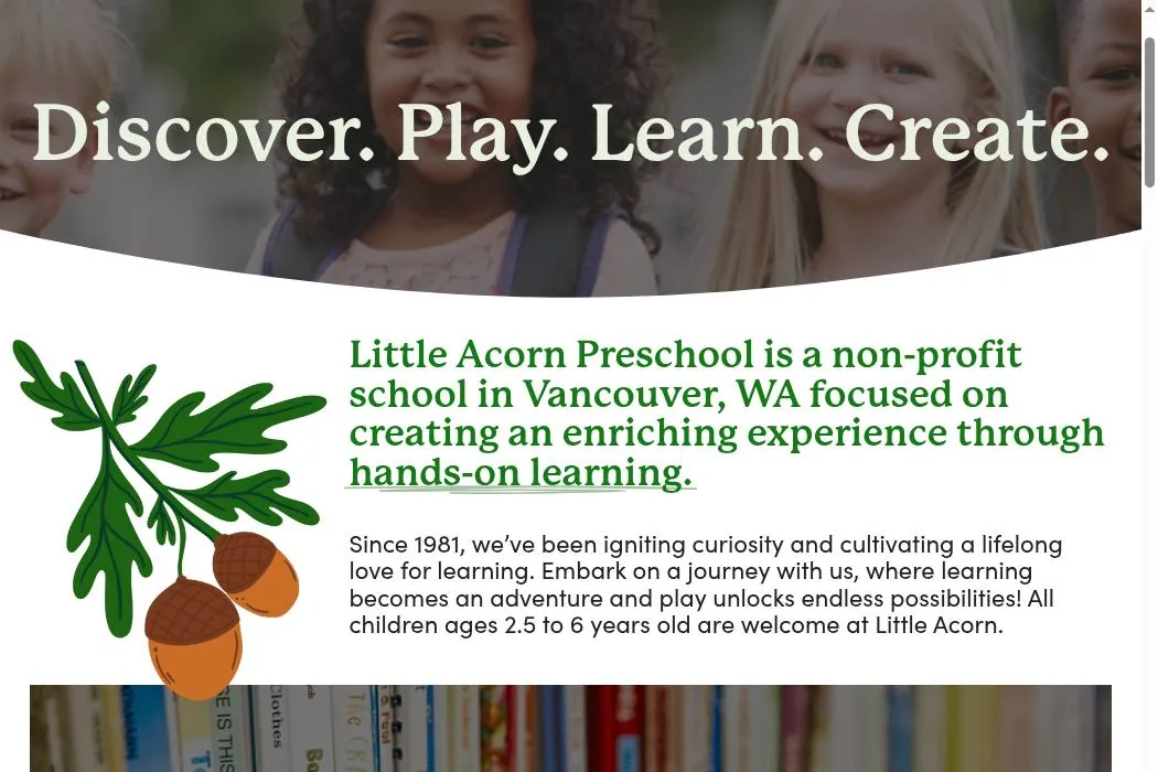 Little Acorn Preschool cover
