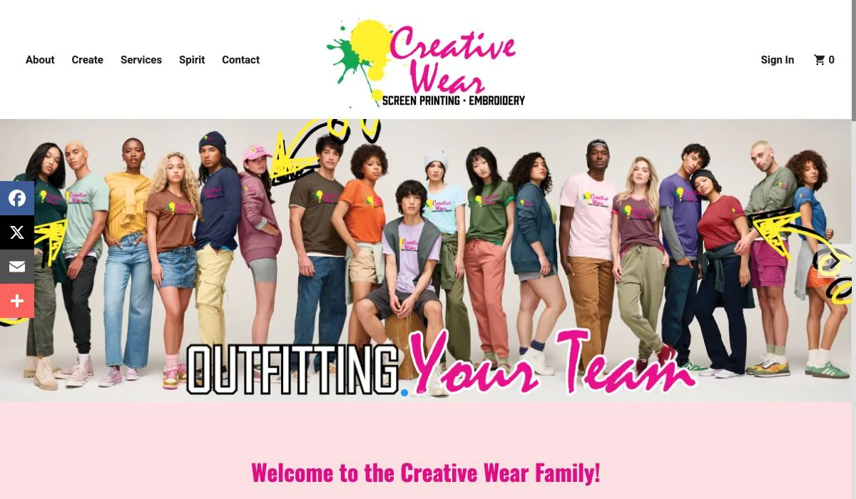 Creative Wear Inc. cover