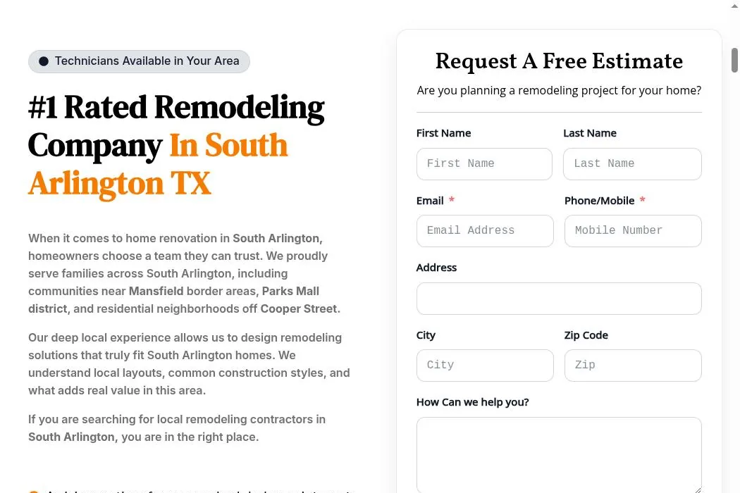 Southern Home Remodeling cover