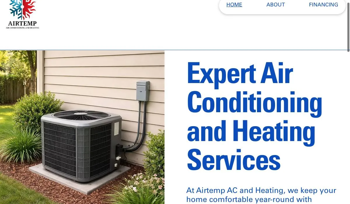 Airtemp AC and Heating cover