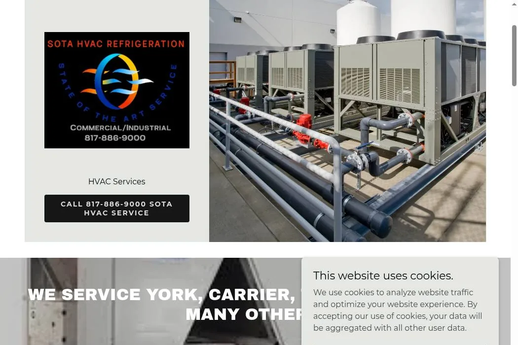 SOTA HVAC Refrigeration Services cover
