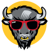 The Hot Buffalo logo