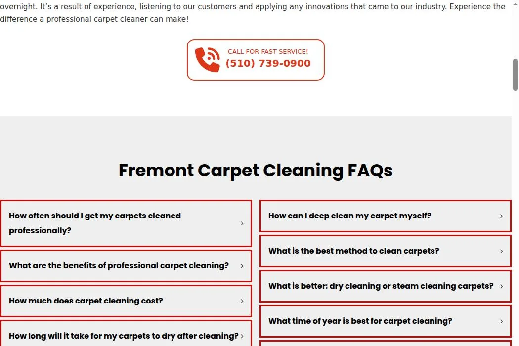 Master’s Touch Carpet Cleaning cover