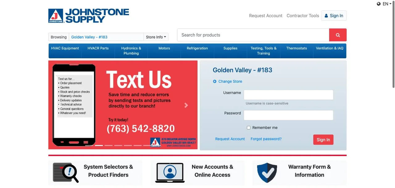 Johnstone Supply cover