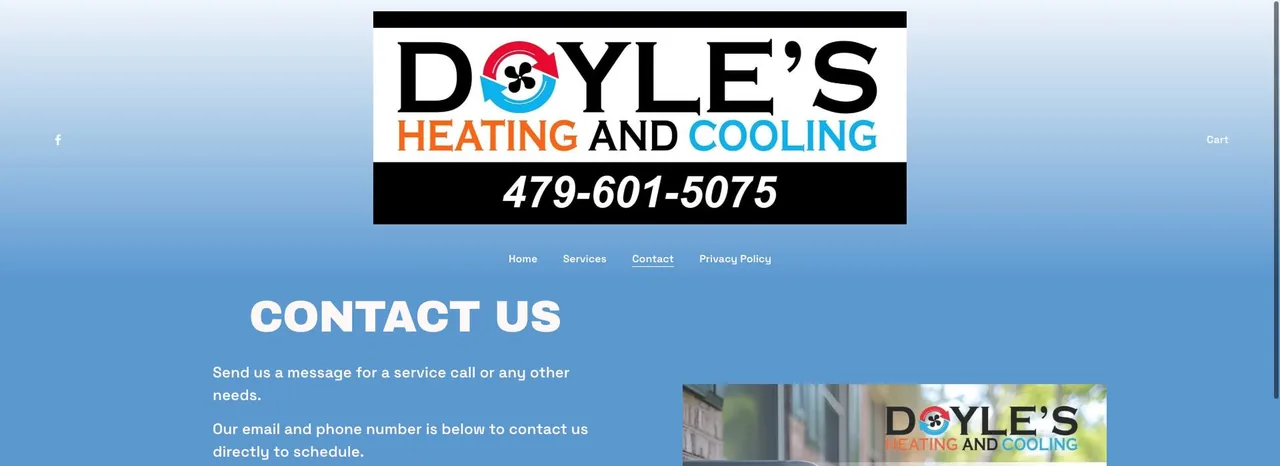 Doyle's Heating and Cooling cover
