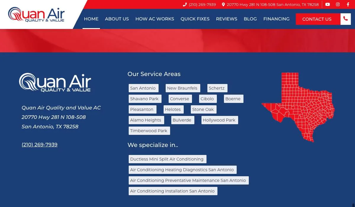 Quan Air Quality and Value AC cover