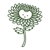 The Bean Flower logo