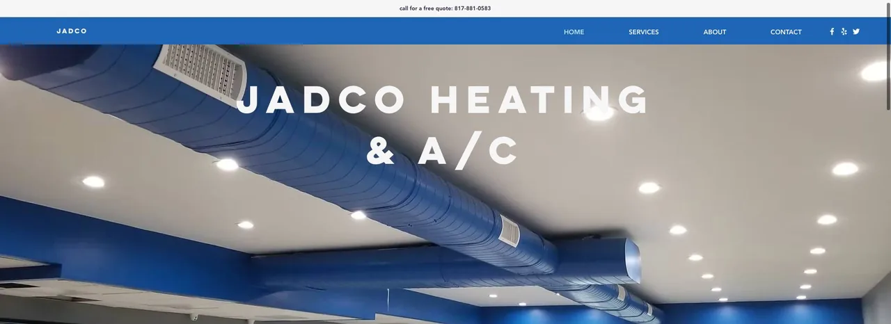 Jadco Heating & A/C cover