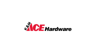 K and M ACE Hardware logo
