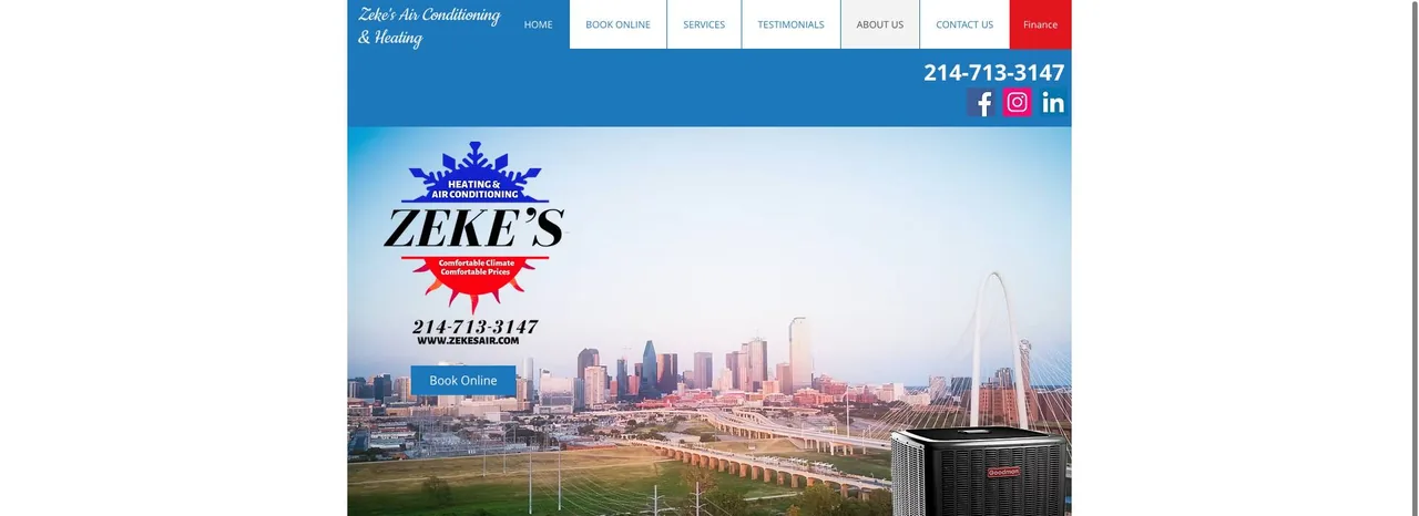 Zeke's Air Conditioning & Heating cover