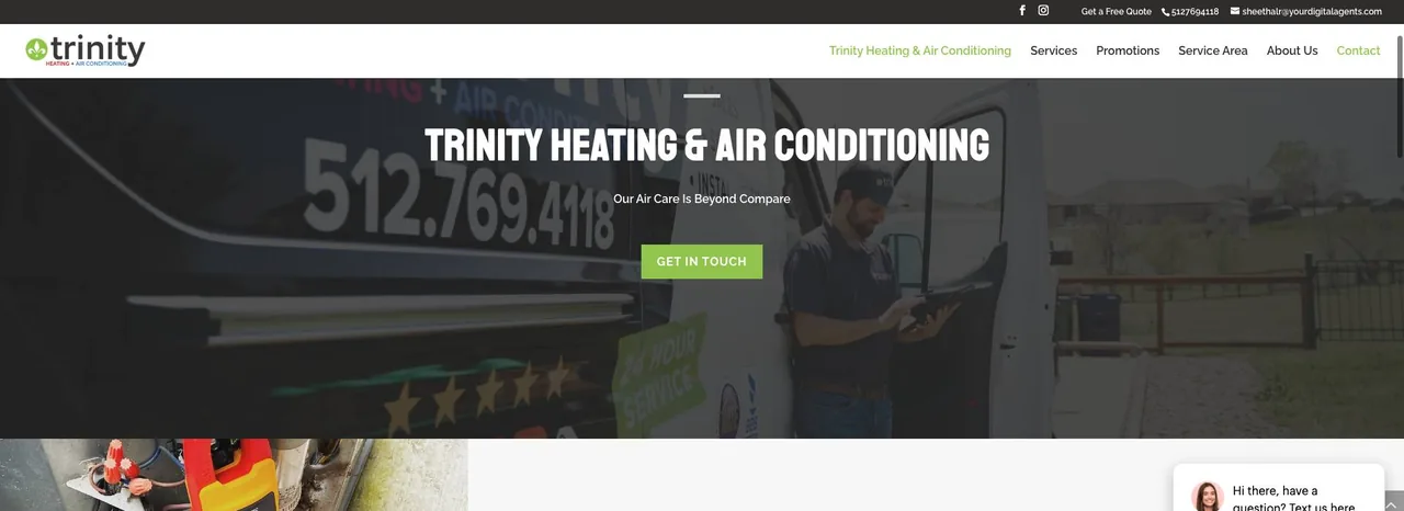 Trinity Heating & Air Conditioning cover