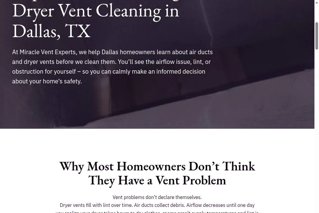 Miracle Vent Experts cover