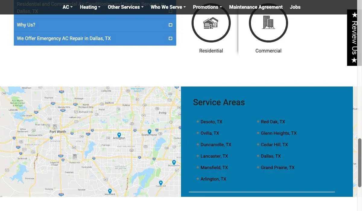 Dallas Air Solutions cover