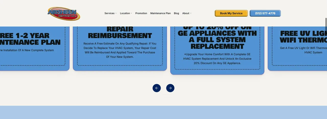 Airsheen Services LLC cover